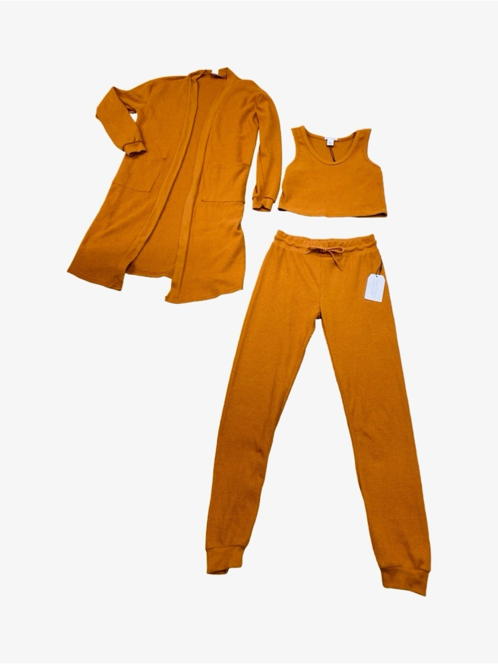Better Together 3 Piece Waffle Knit Set NWT Size XS